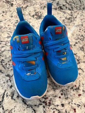 Lego Blue Kids Adidas size 9
